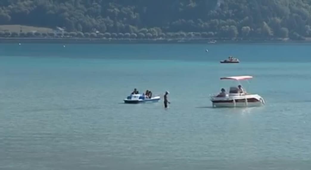 Le lac d’Annecy, au plus bas depuis 70 ans….