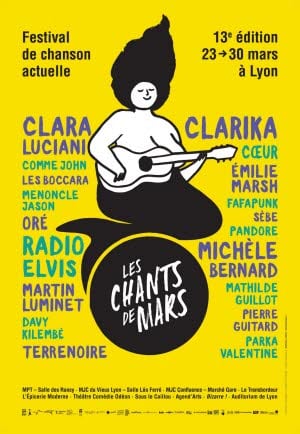 LES CHANTS DE MARS: la chanson actuelle, féminine et plurielle…
