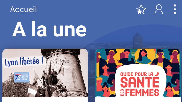 L’application mobile Ville de Lyon fait aussi sa rentrée…