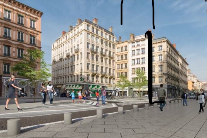 DÉMARRAGE DES TRAVAUX PLACE SAINT-NIZIER