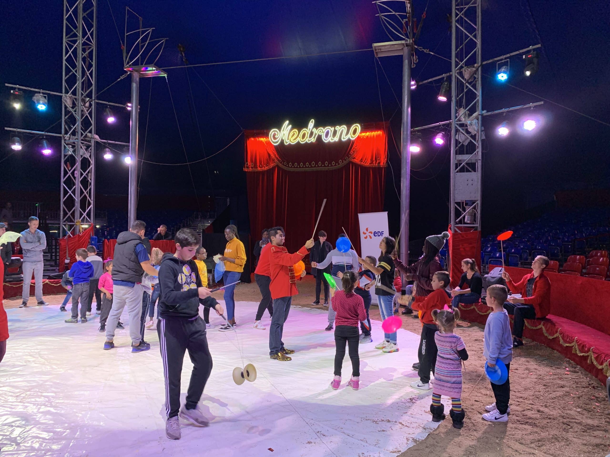 La solidarité en piste chez Médrano