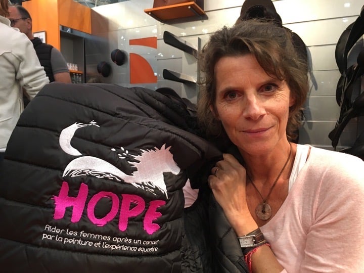 Hope Annabel Brourhant équithérapie cheval cancer