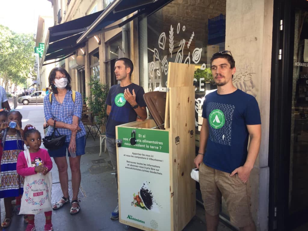 Les Alchimistes récupèrent vos biodéchets