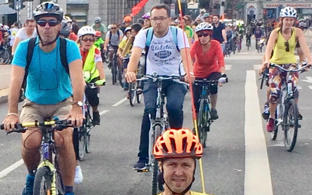 Convergence vélo 2021 : des milliers de cyclistes dimanche à Bellecour