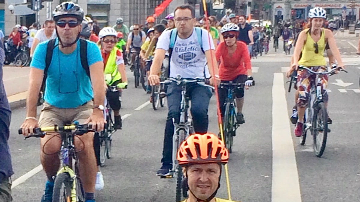 Convergence Vélo dimanche à Lyon
