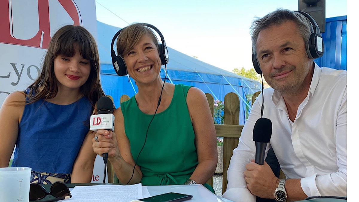 Avec Louise Combier et Stephan Blanchet