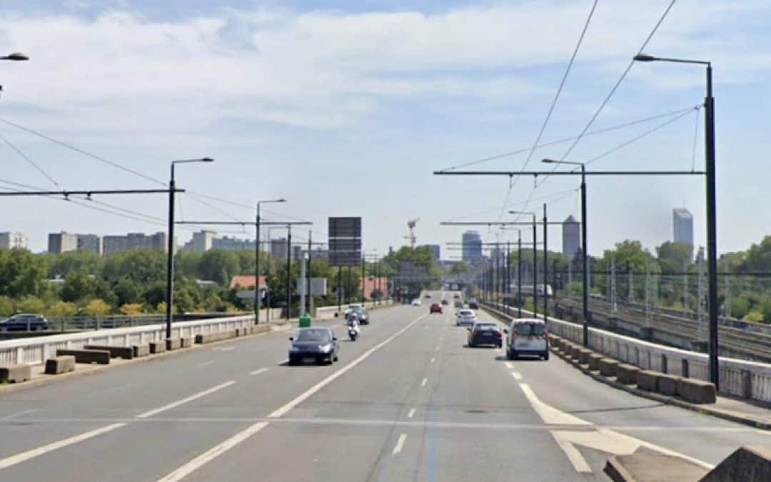 Pont Poincaré : des pistes cyclables sous 6 semaines