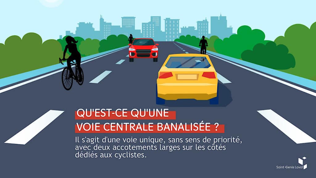 Chaucidou, Chaussée pour les Circulations Douces, existe dans le Code de la Route depuis 2015