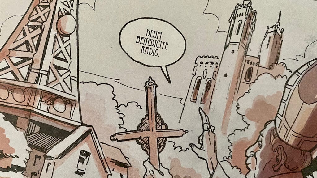 Jean-Paul II bénit Radio Fourvière