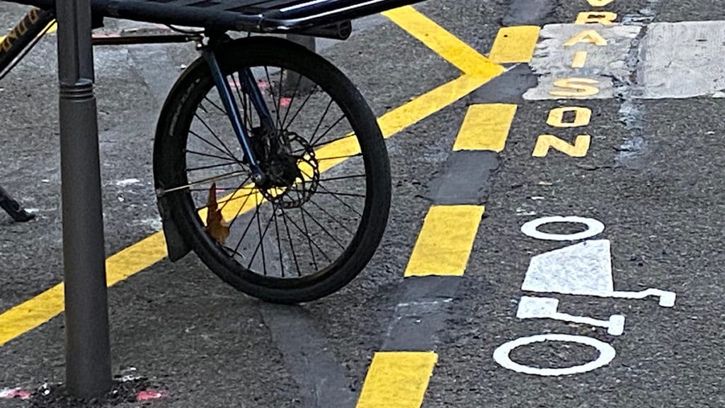 vélos cargos aire de livraison