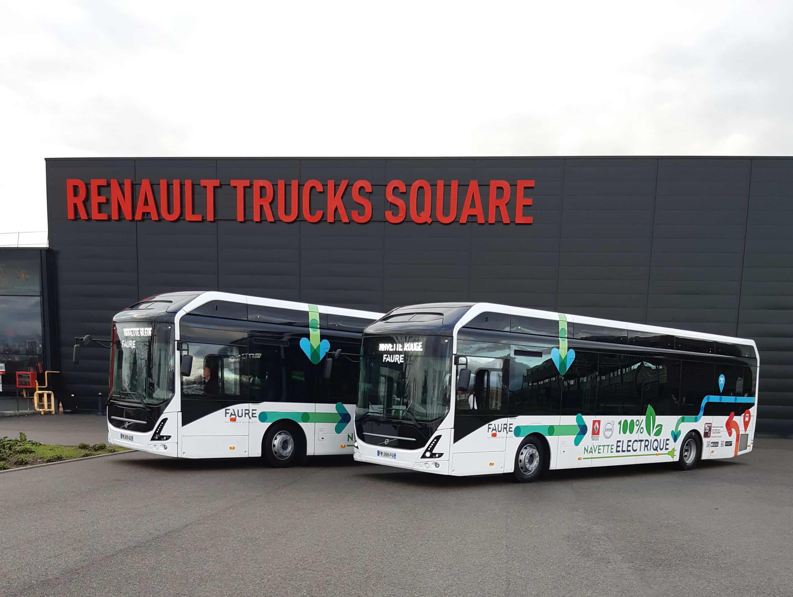 Renault-Trucks : des bus électriques pour les salariés