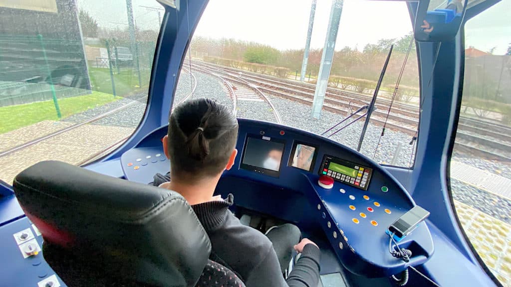 cabine pilotage T7 tramway