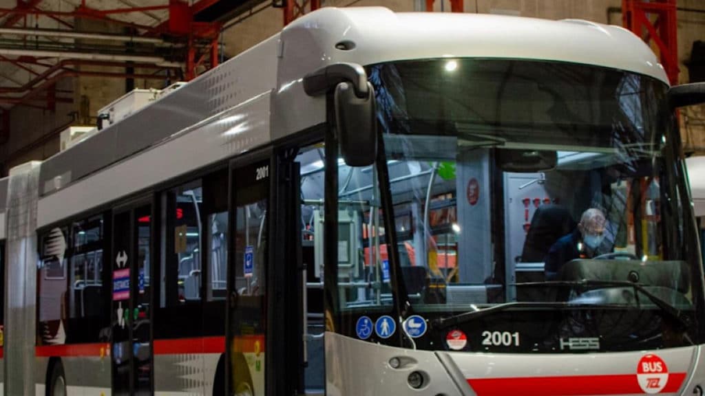 nouveaux trolleys à Lyon