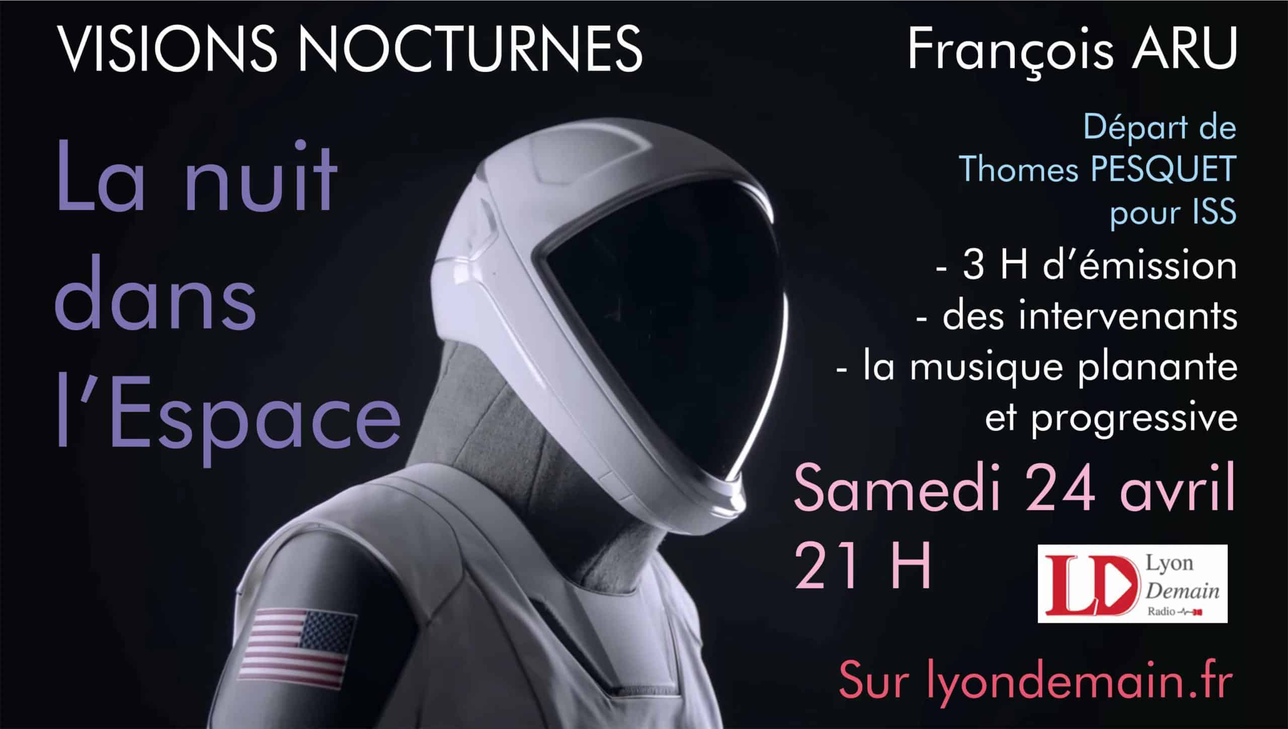 La nuit dans l’espace