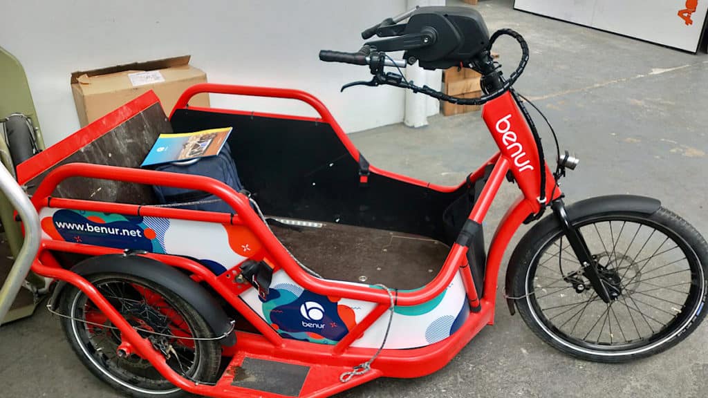 Benur permet aux personnes en situation de handicap de faire du vélo