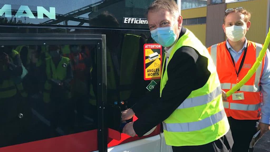 des bus 100% BioGNV dès la entrée sur le réseau TCL