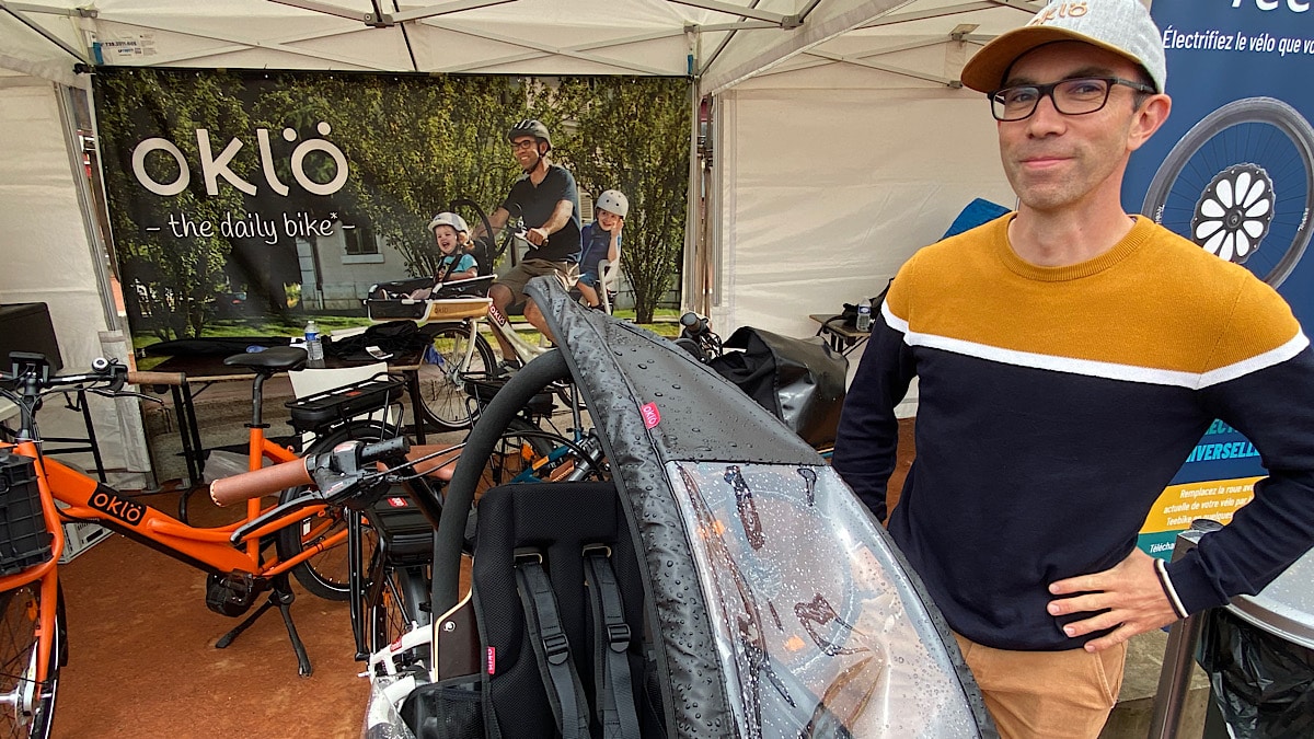 Oklö invente le vélo-cargo compact