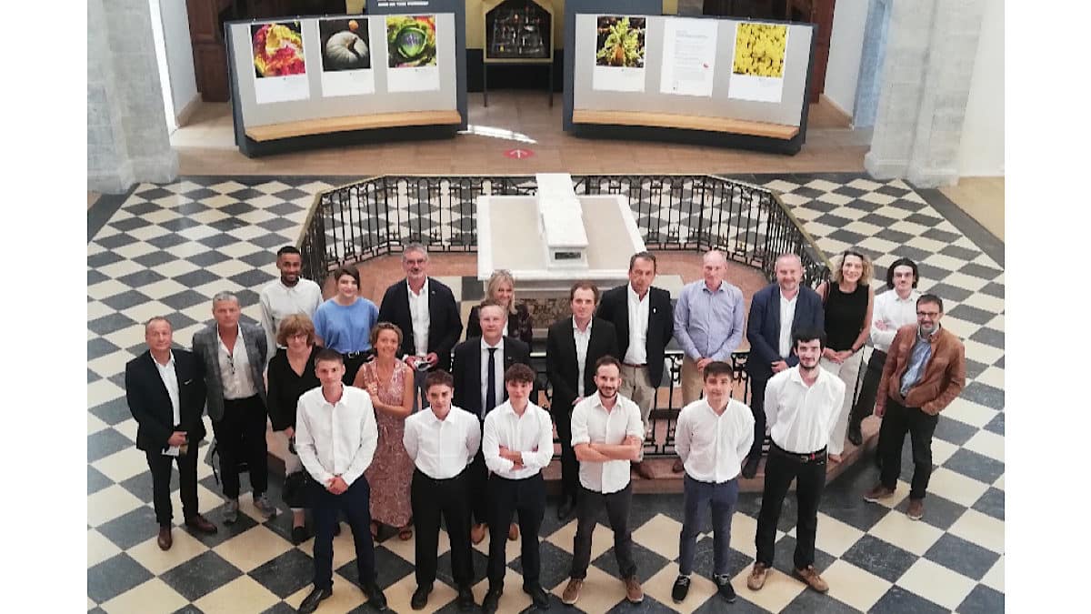 apprentis, équipes et mécènes CFA Gastronomie