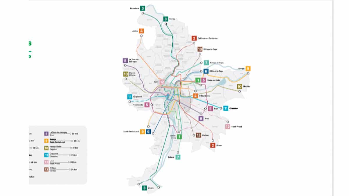 carte Voies Lyonnaises