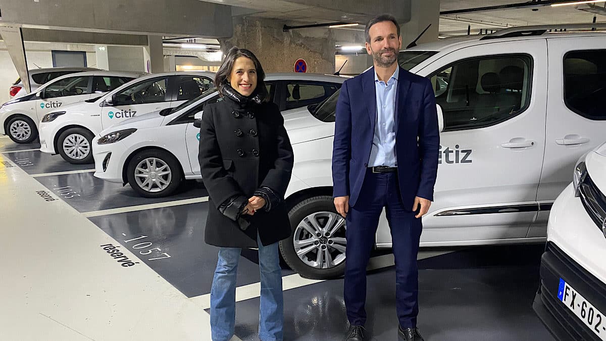 Pascale Gibert et Fabien Bagnon voitures CITIZ LPA