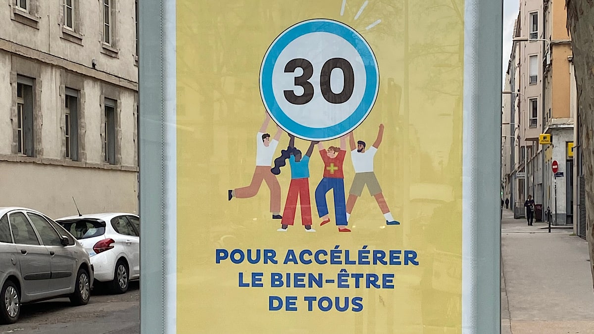 Lyon passe en ville 30 pour plus de sécurité