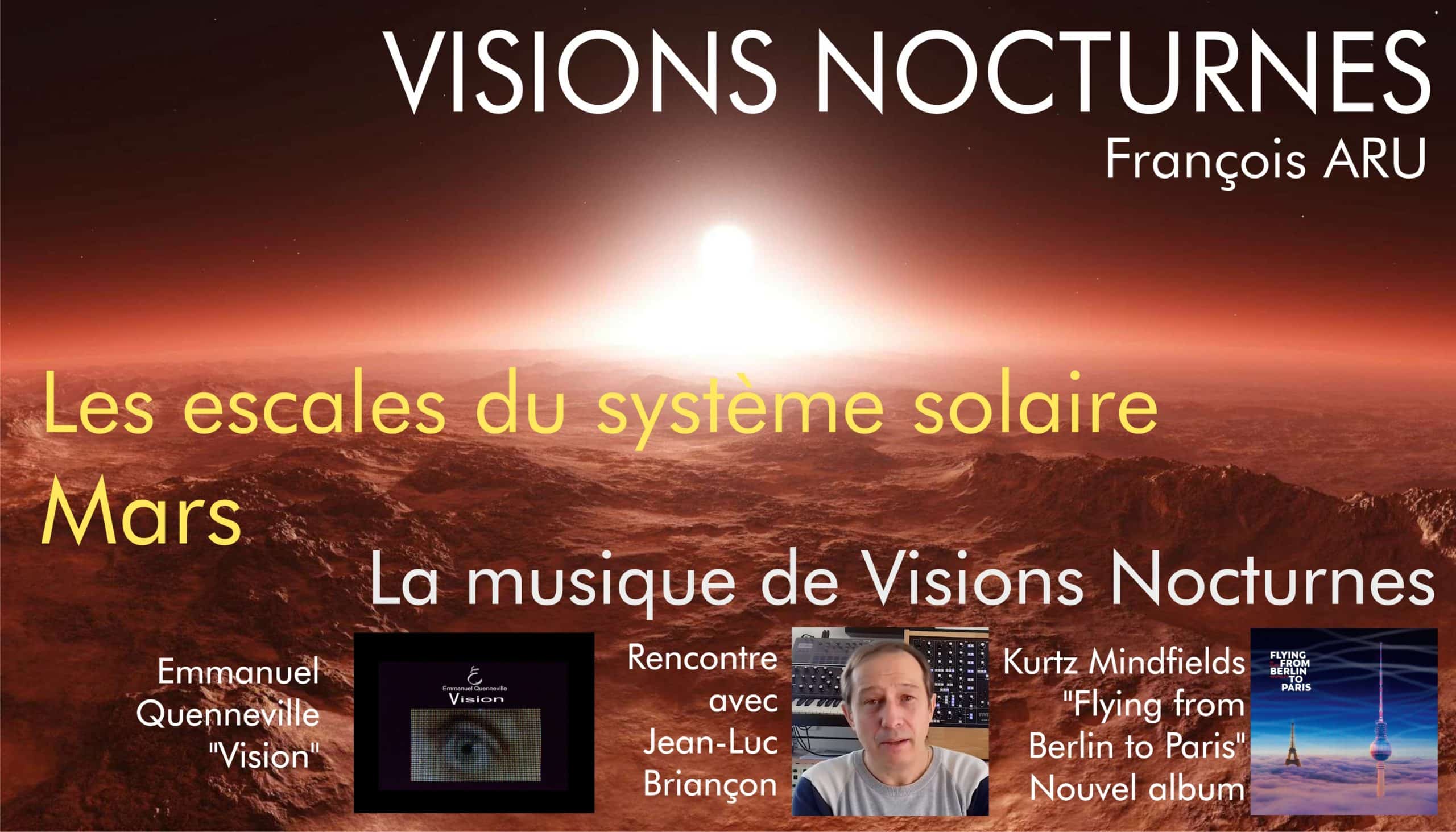 Les escales du système solaire, Mars
