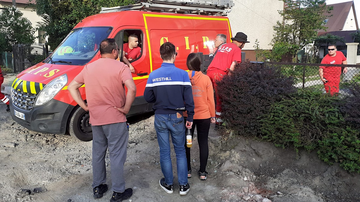 Ukraine : mission humanitaire du GIPS en Pologne