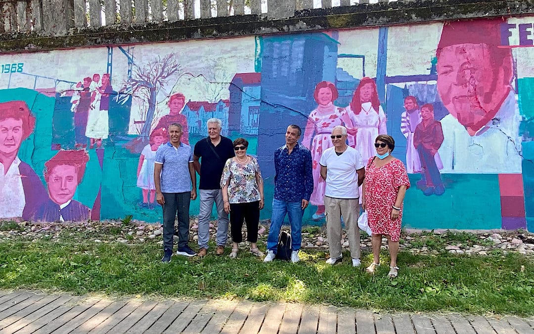 Une fresque à la mémoire du Chaâba à Villeurbanne