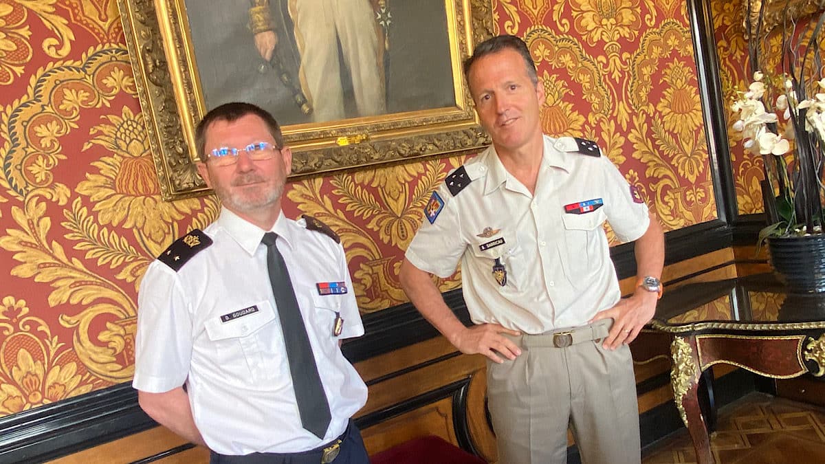 Olivier Goudard et Gilles Darricau