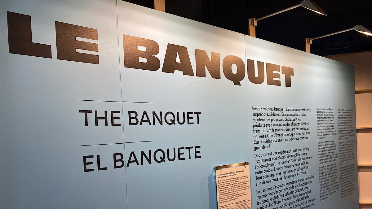 Banquet exposition Lyon
