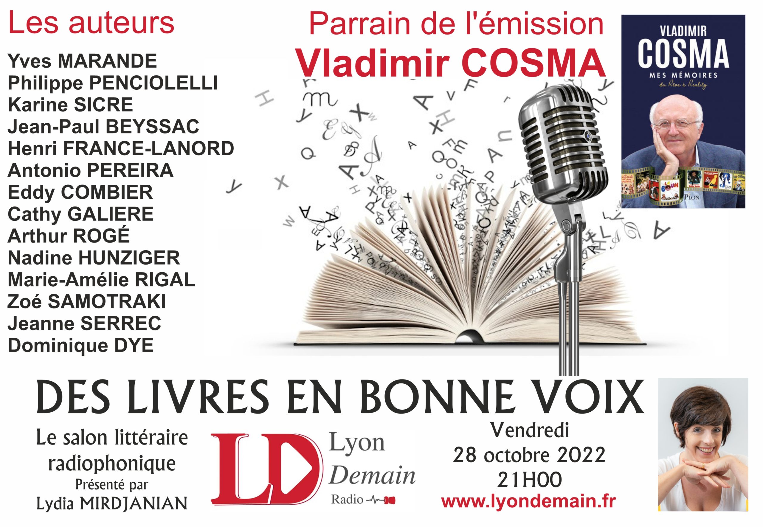 Des livres en bonne voix : Vladimir Cosma