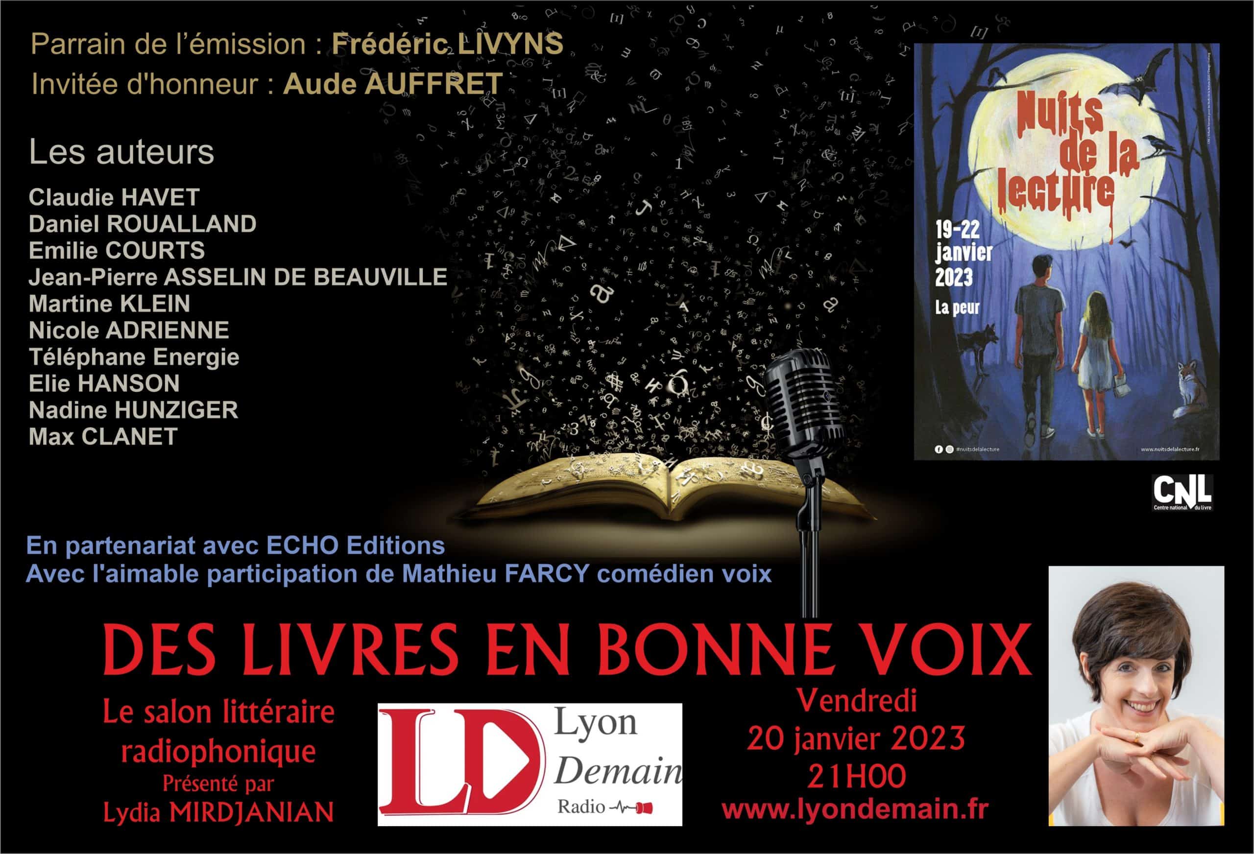 DLEBV #9 – Nuits de la lecture 2023