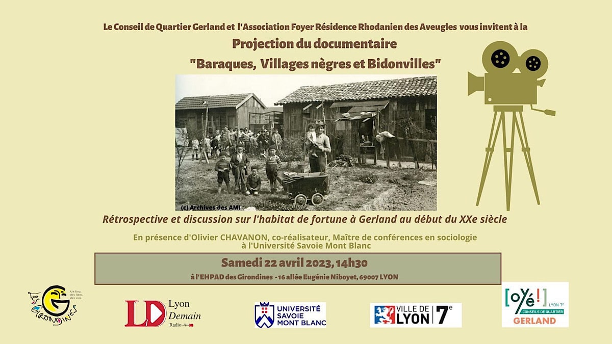 affiche projection EHPAD des Girondines