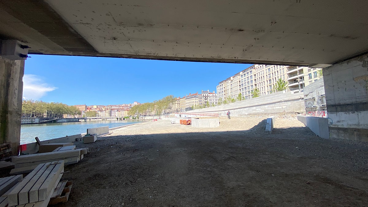 travaux rives de saône