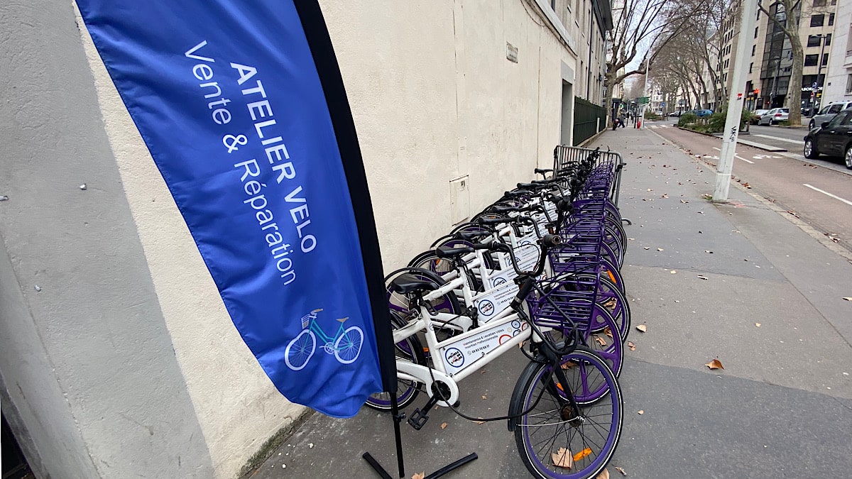 vélos Lyon réemploi