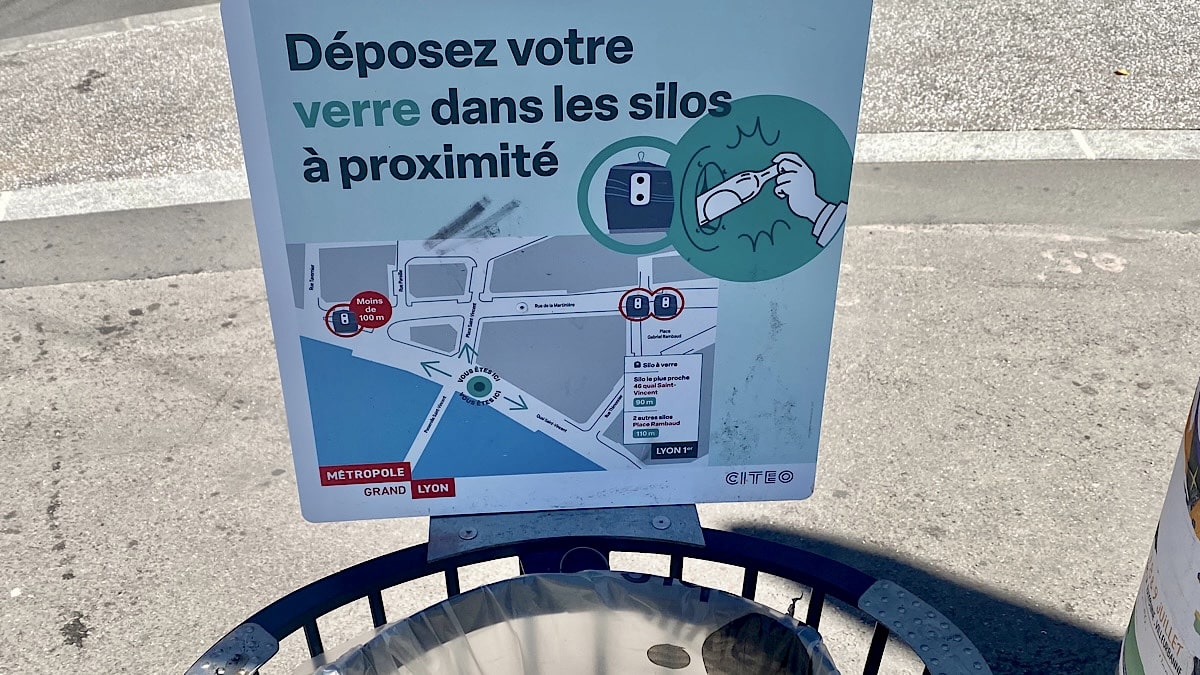 déchets verre
