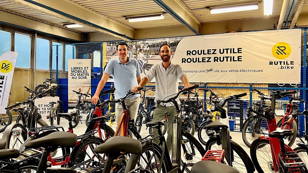 Rutile.Bike vélos électriques reconditionnés Grand Plateau Villeurbanne