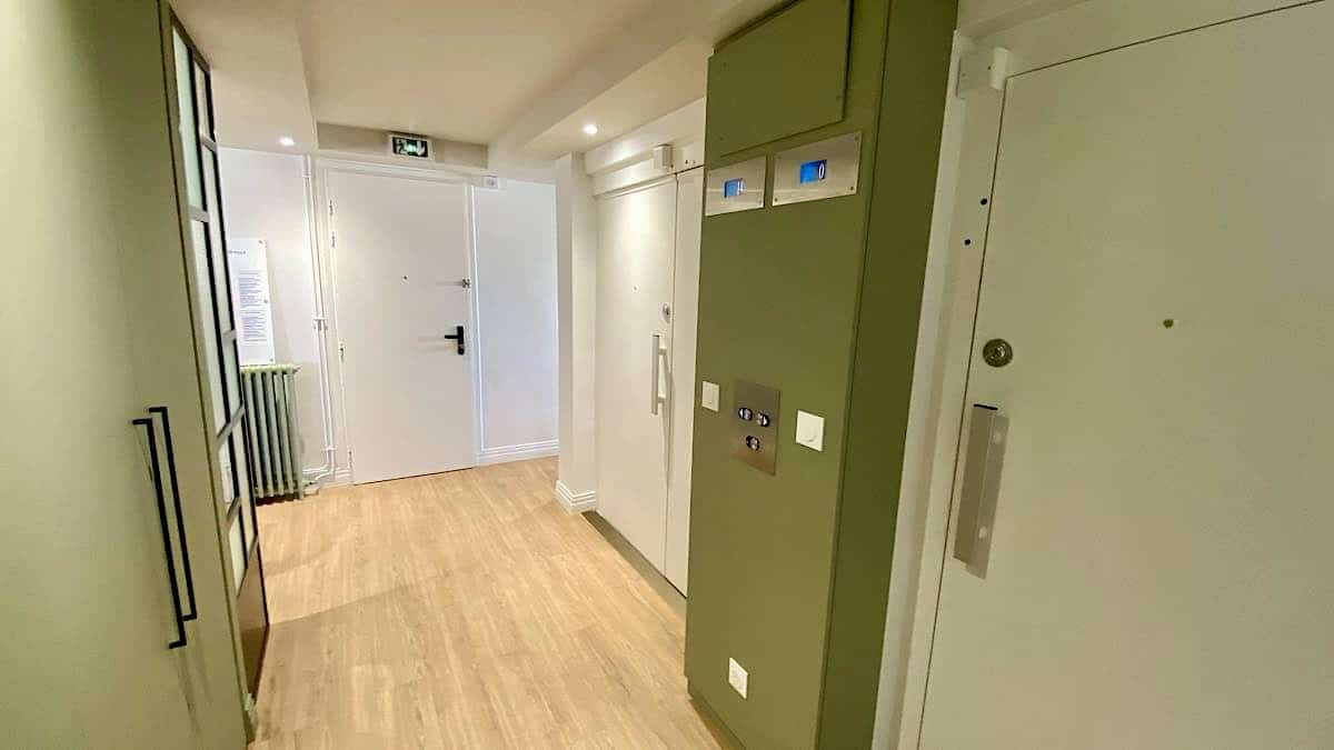 ascenseur direct dans l'appartement