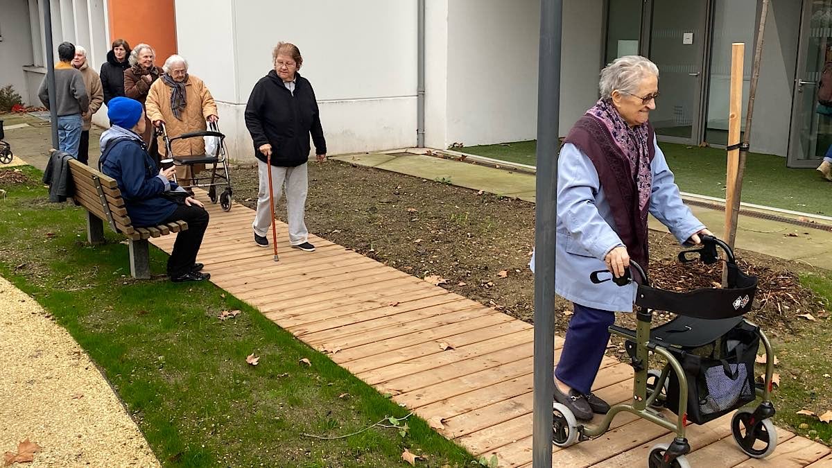 déambulation jardin
