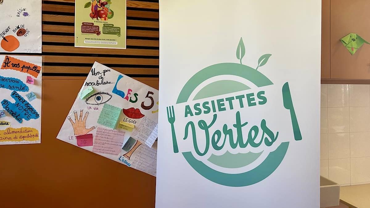 Assiettes Vertes