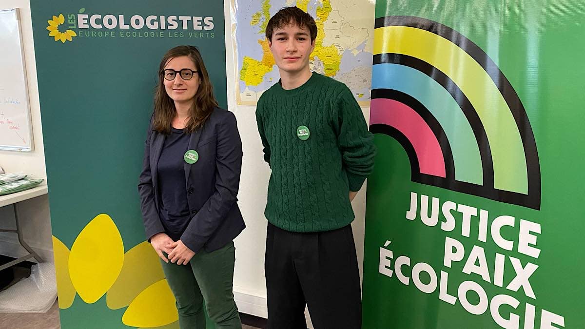 Sophia Popoff et Loris Dumas EELV