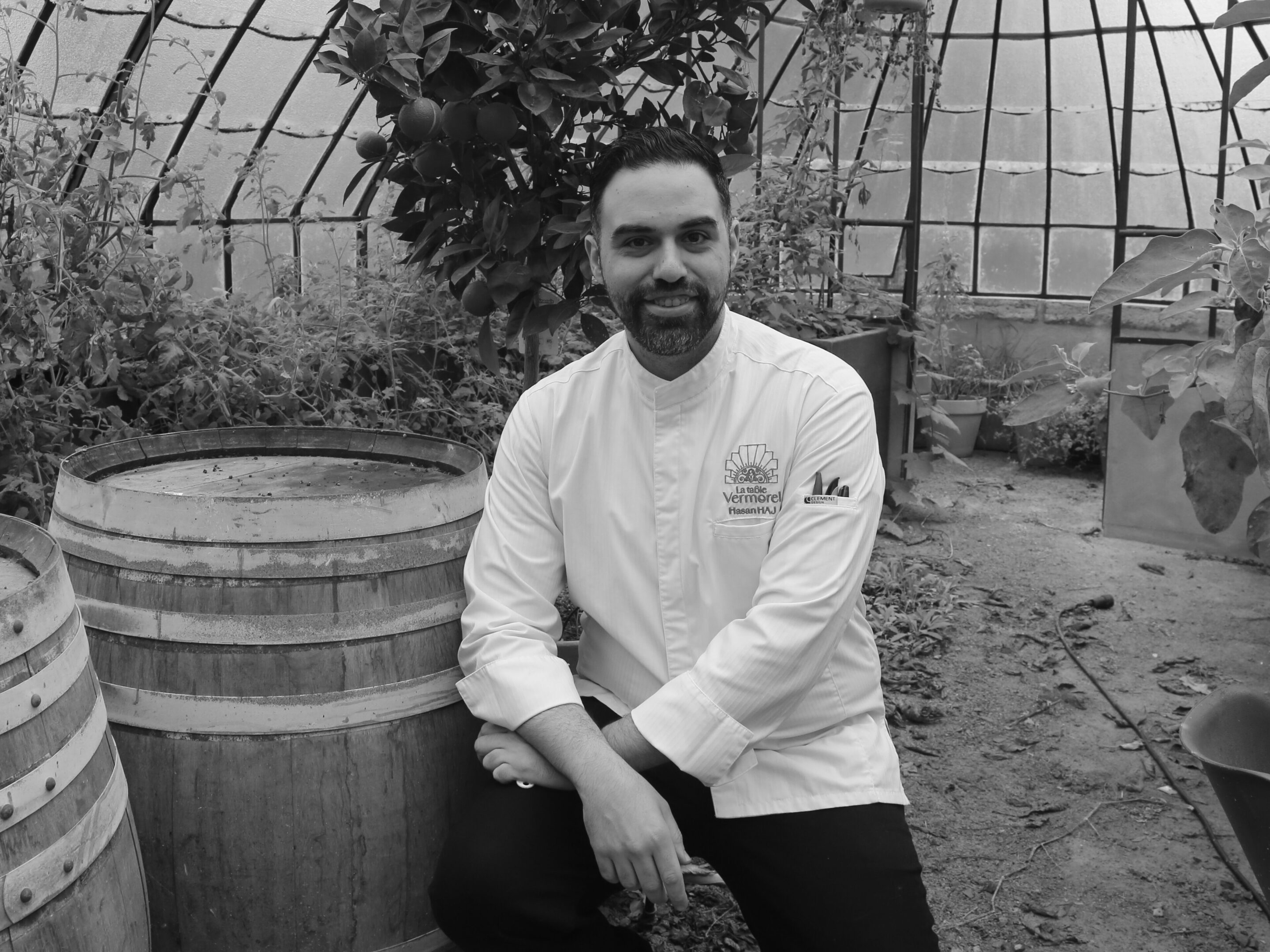 Le chef Hassan Haj