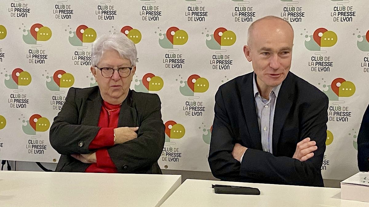 Jeannine Paloulian et jean-Pierre Vacher