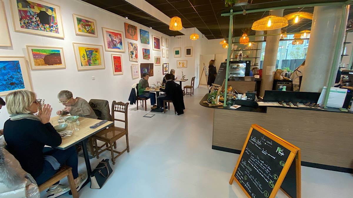 restaurant galerie d'art
