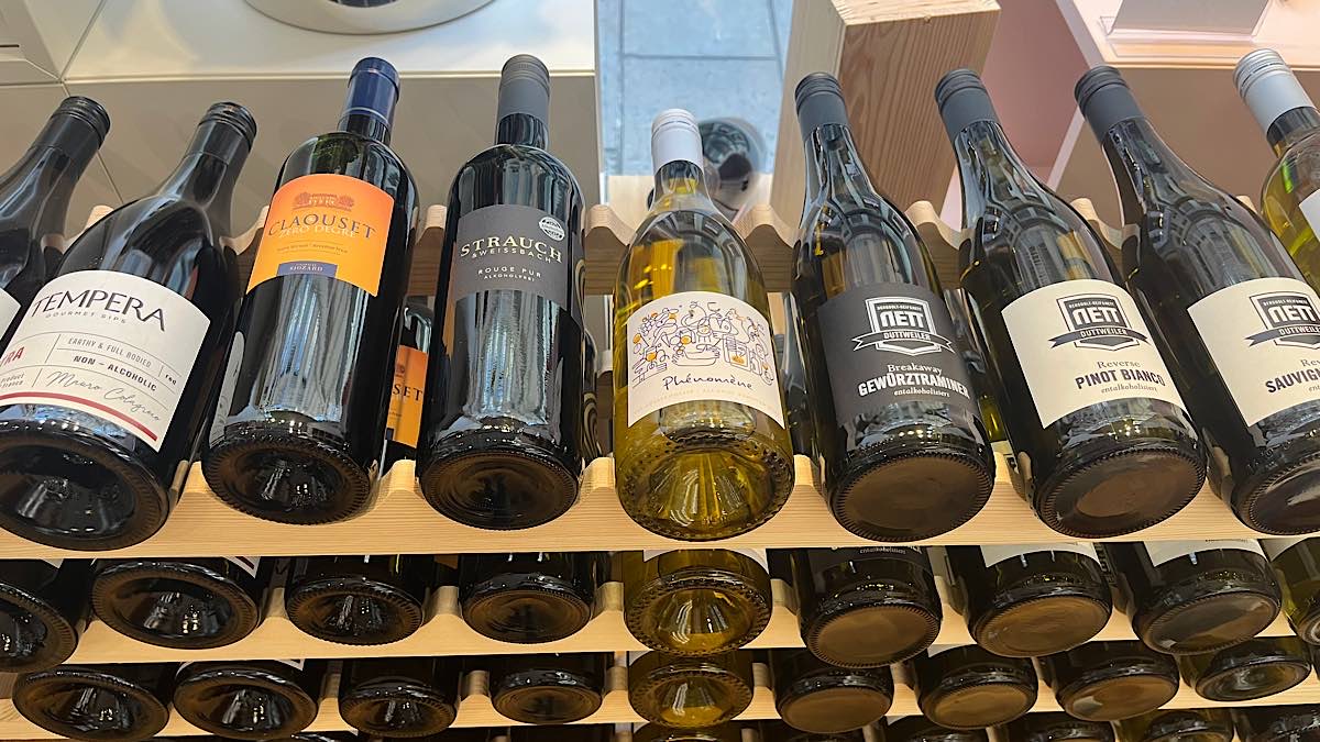 bouteilles de vin