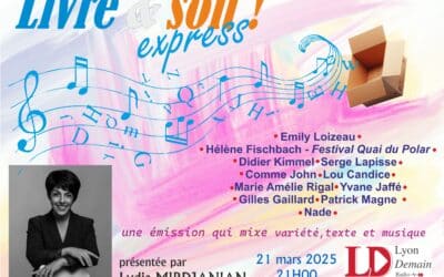 Livre & Son Express – Mars 2025 : Un voyage sonore entre musique et littérature