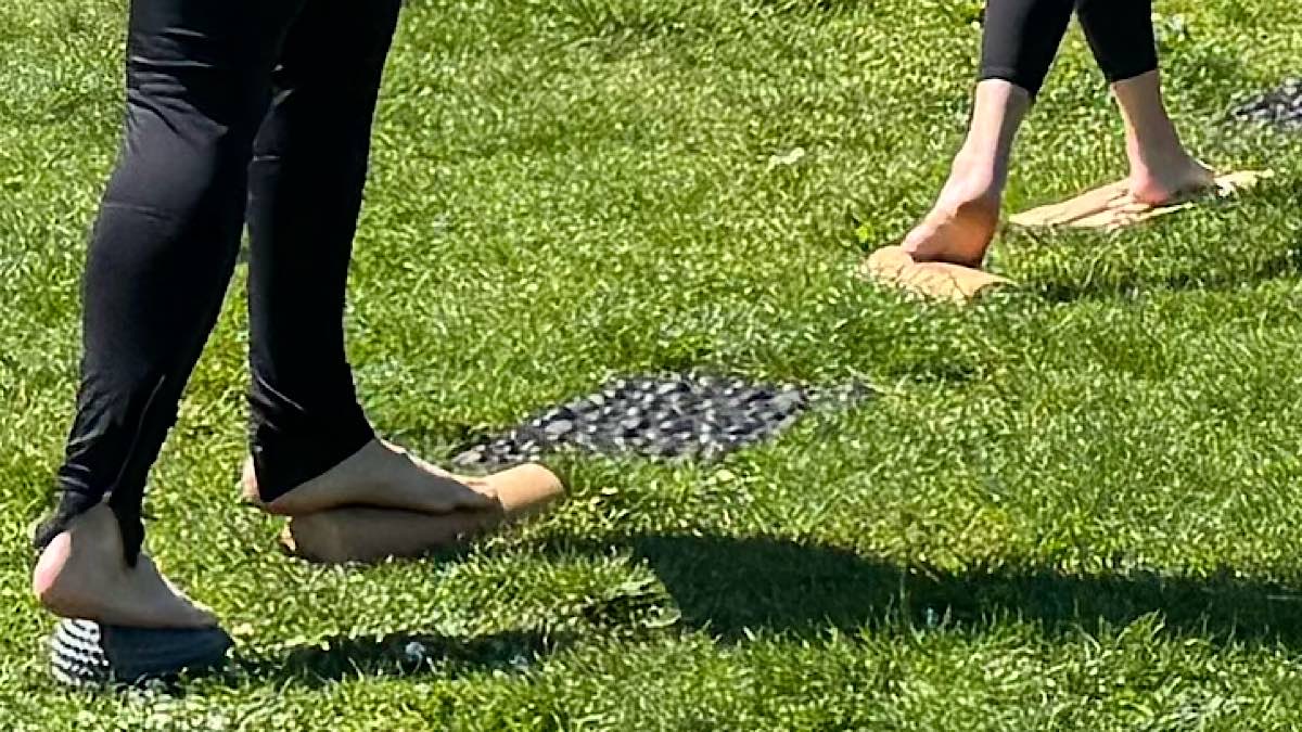 Foulée Déchaussée course pieds nus