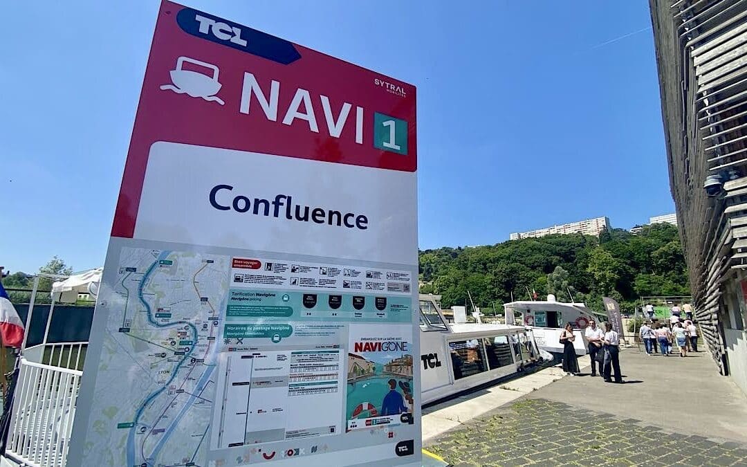 Le Navigône : le retour des transports publics sur la Saône à Lyon