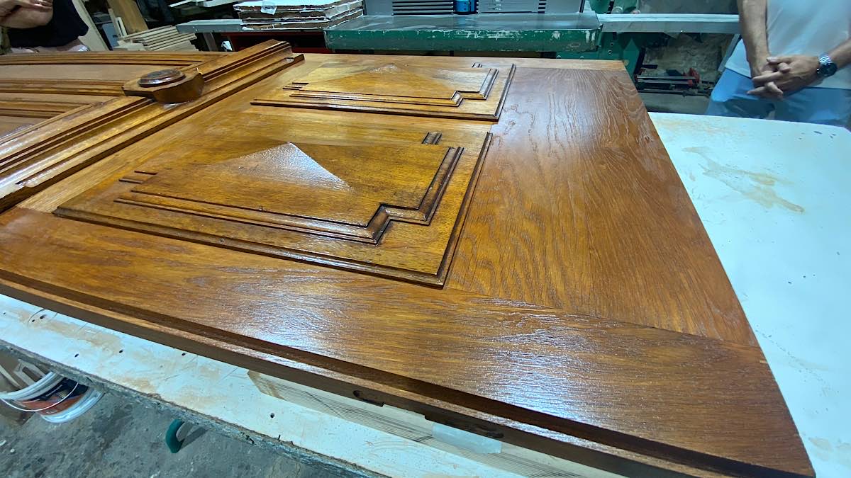 porte en bois