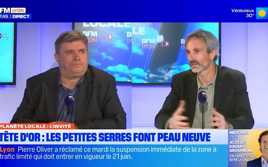 Une souscription pour la reconstruction des petites serres du Parc